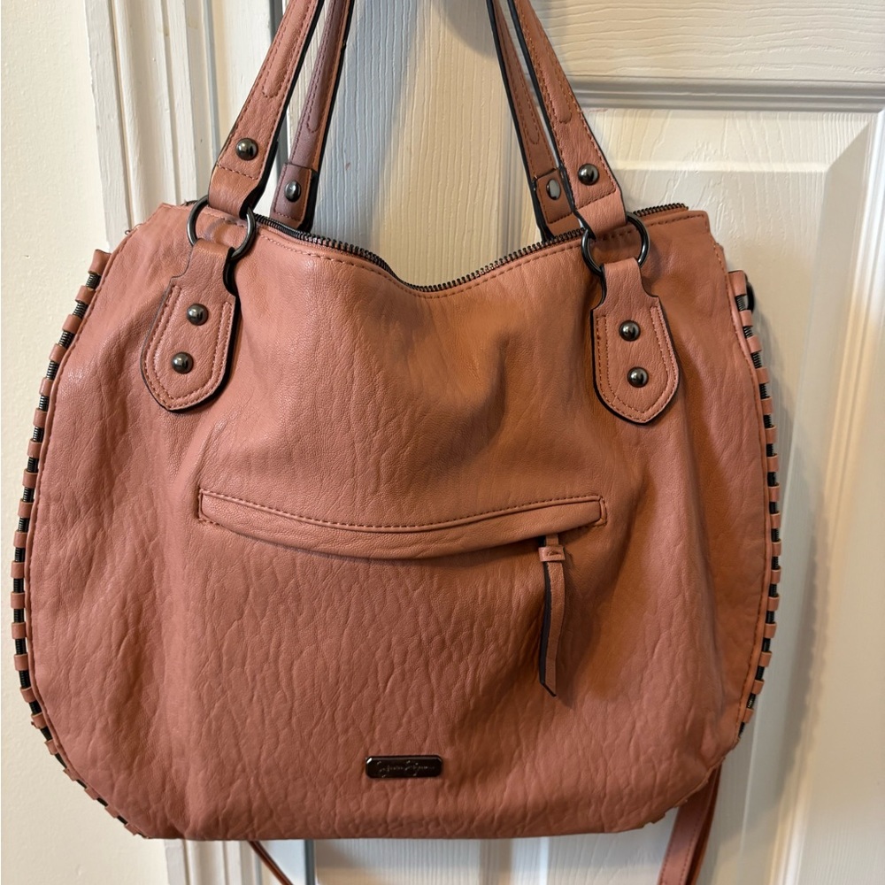 Jessica Simpson Dusty Rose Tote Bag